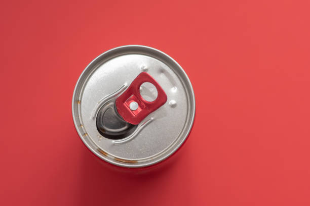 istock High angle view of soft drink can 1467764664