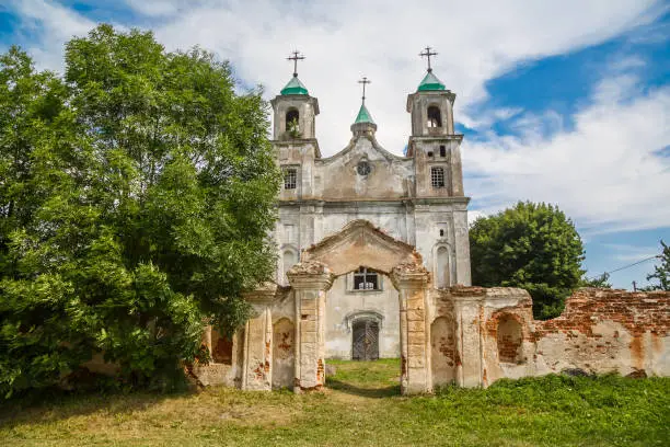 Photo of Catholic churches of Belarus.