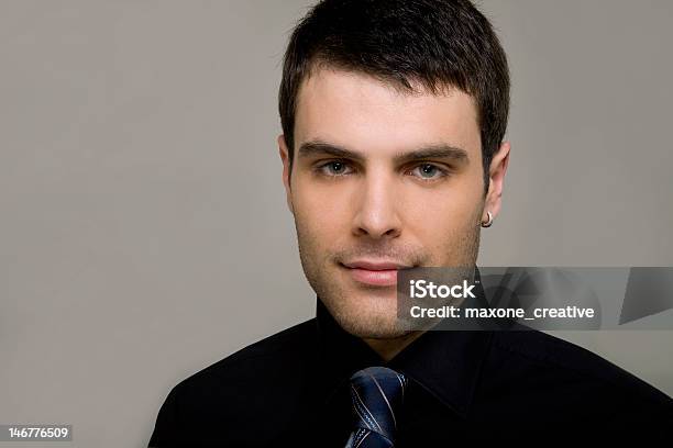 Portrait Of A Young Businessman Stock Photo - Download Image Now - Adult, Beautiful People, Beauty