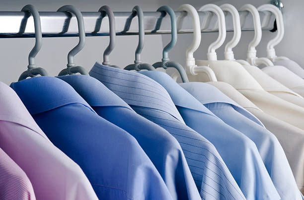 istock Man's wear- businessman shirts 146776844