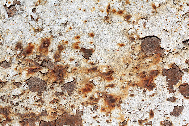 Texture of a rusty metal stock photo