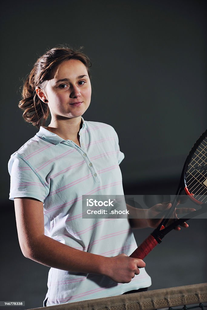Fille de tennis - Photo de Activité de loisirs libre de droits