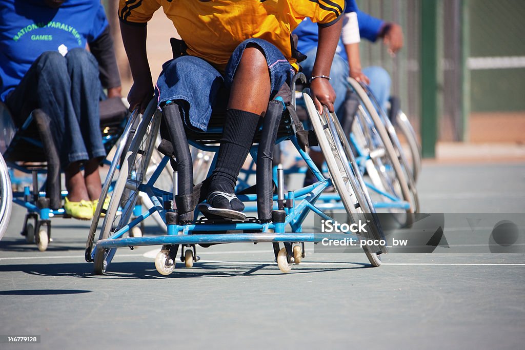 Afrikanischer Paralympischen Spiele - Lizenzfrei Sportler mit Behinderung Stock-Foto