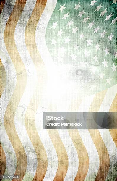 Grunge Amerikanischen Flagge Hintergrund Xl Stockfoto und mehr Bilder von Amerikanische Flagge - Amerikanische Flagge, Beschädigungseffekt, Patriotismus