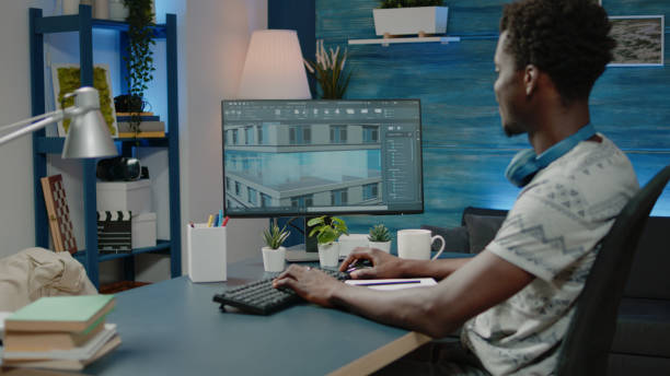 istock African american architect working on building model plan 1467792734
