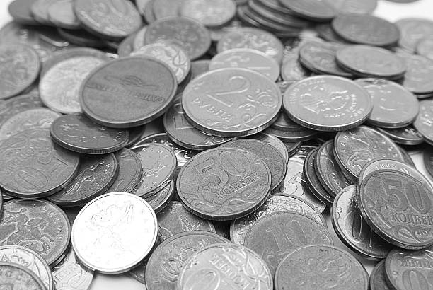 istock Loose of coins a close up 146779344