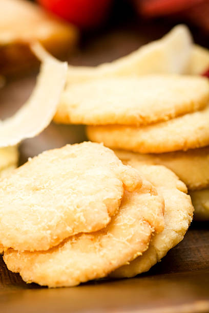istock Parmesan shortbread biscuits and salami 146779617