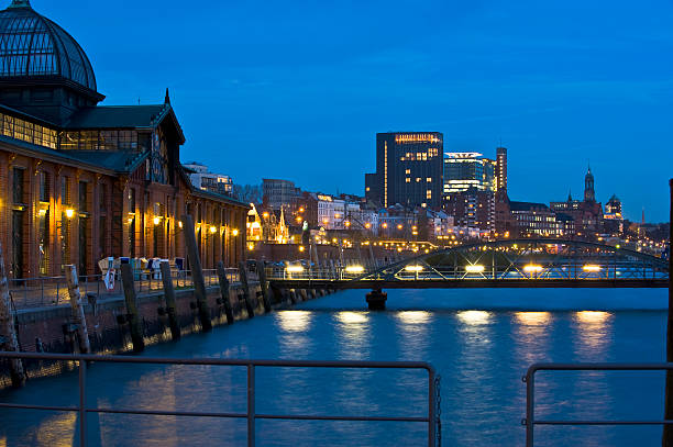 istock View over the Hamburg port 146779685