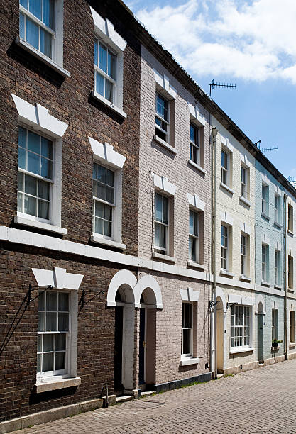 istock Row of houses 146780008