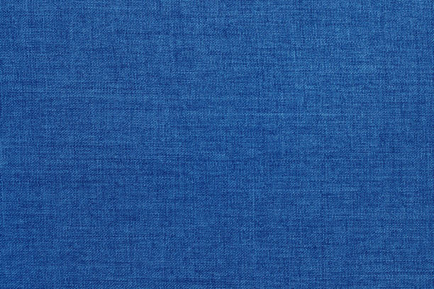 istock Dark blue linen fabric cloth texture background, seamless pattern of natural textile. 1467803874