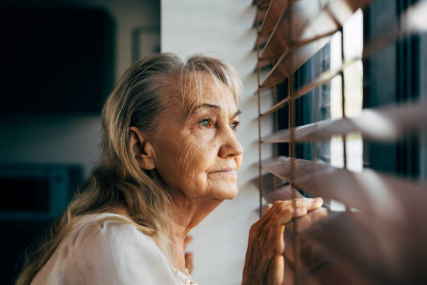 istock Senior portrait, Grandmother using smart phone at home 1467807224