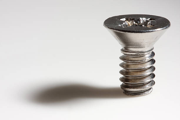 istock Stainless steel screw 146780755