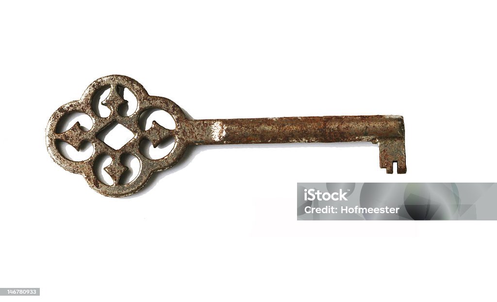 Vintage rusty key - Photo de Antiquités libre de droits