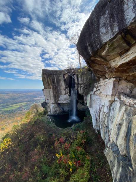istock Waterfall Rock City Gardens 1467815106