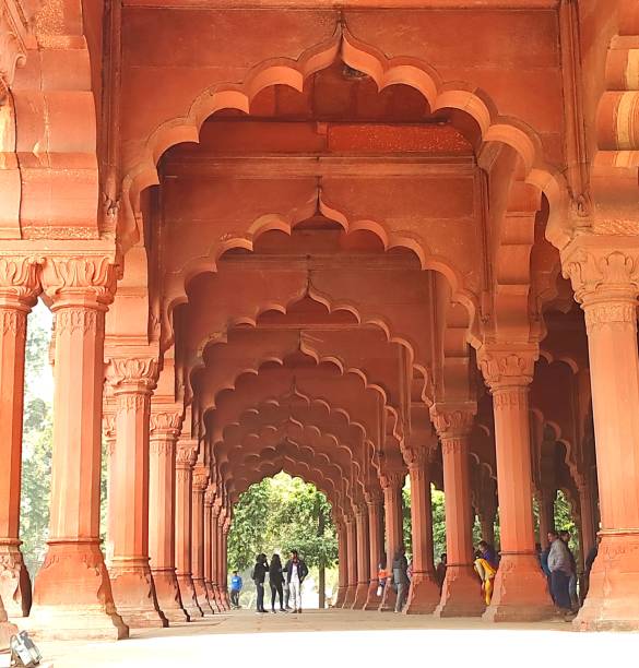 istock Pattern in the Red Fort New Delhi India 1467817680