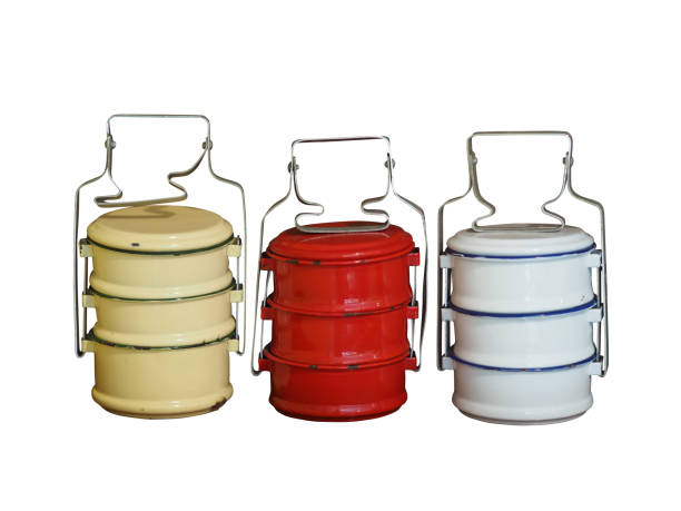 istock Vintage Tiffins Isolated 1467818008