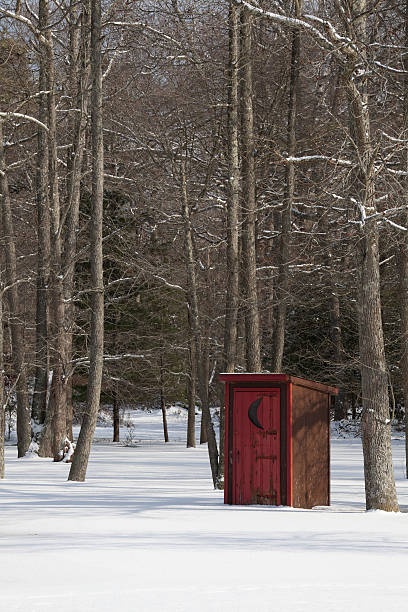 istock Outhouse in snow 146782324