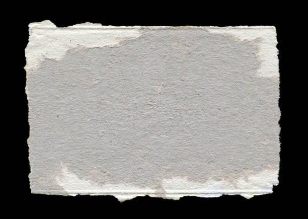 istock Blank gray paper background isolated 1467825150
