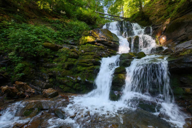 istock waterfall shypit of carpathian mountains 1467826859