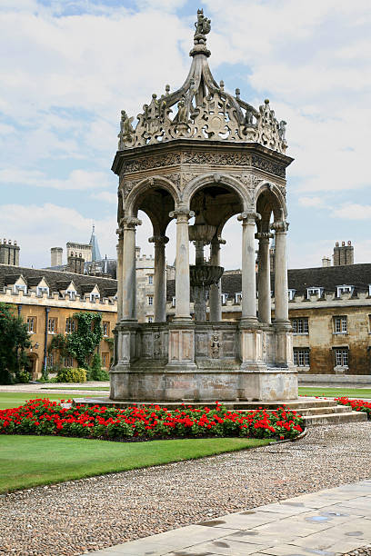 istock College Courtyard with fountain 146783491