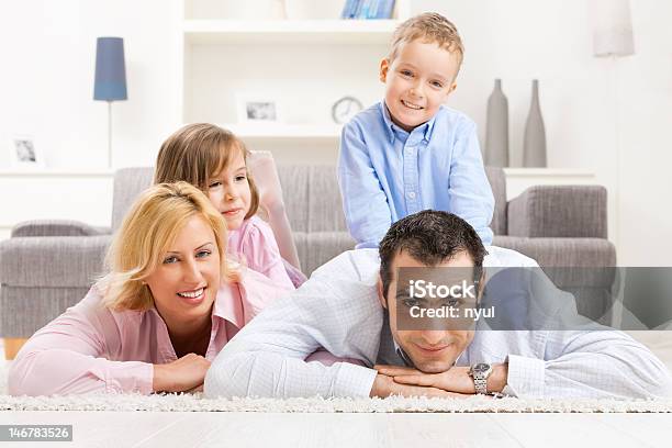 Happy Family Stock Photo - Download Image Now - 30-34 Years, 30-39 Years, 4-5 Years