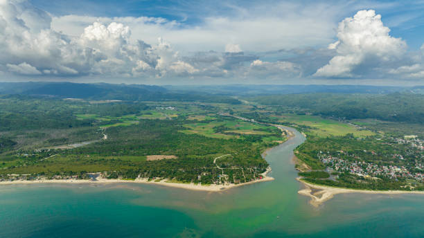 istock Coast of a tropical island. 1467837631