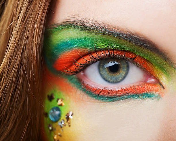 istock The macro beautiful female eye 146783932