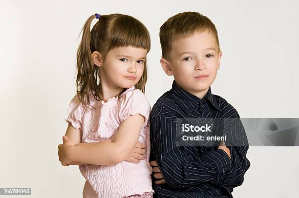 Lucha Foto de stock y más banco de imágenes de Discutir - Discutir, Enfurruñado, Niño