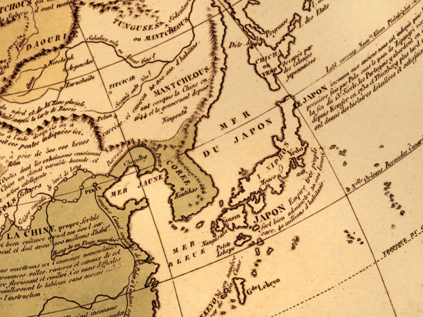 istock Old map, Japan and East Asia 1467846506