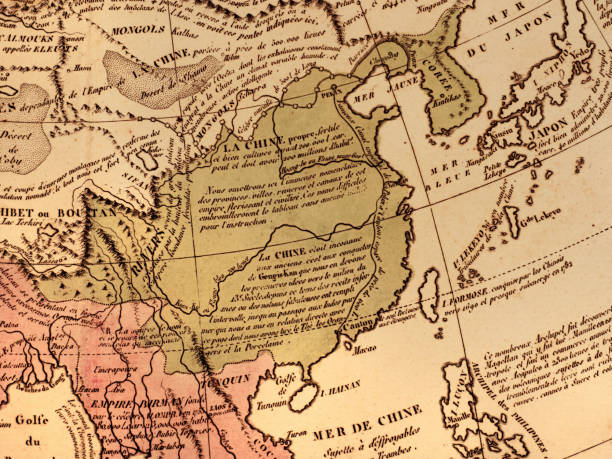 istock Old Map, China and Southeast Asia 1467848144
