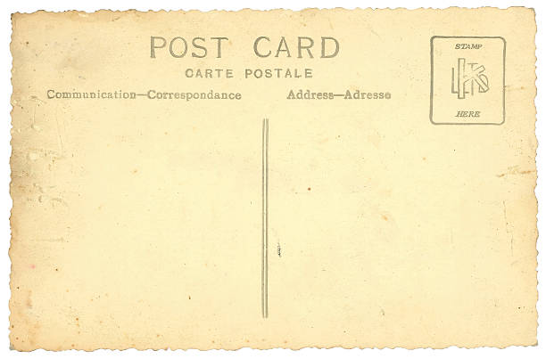 istock old vintage postcard isolated on white background 146785064