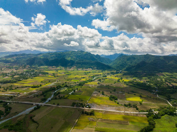 istock Mountains and agricultural land in the Philippines. 1467853418