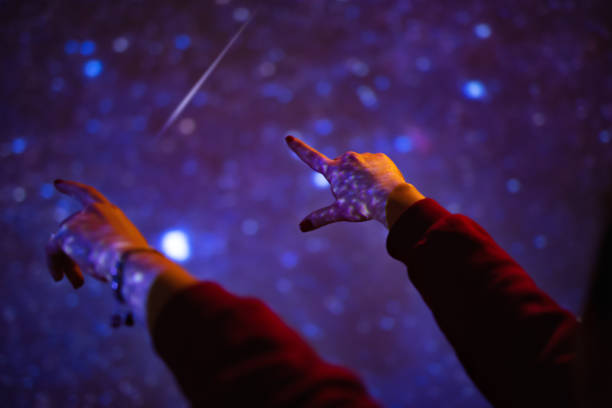 istock Enjoying night sky and Milky Way stars. 1467854109