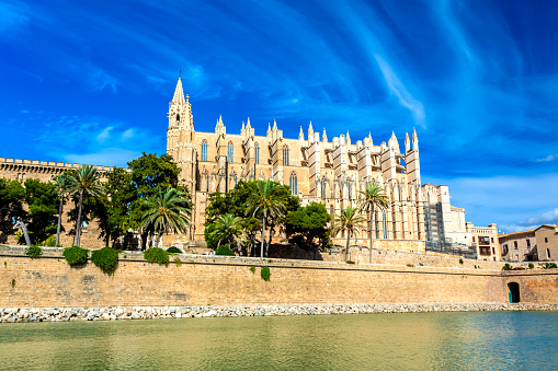Cathedral of Saint Mary in the Spanish port city of Palma