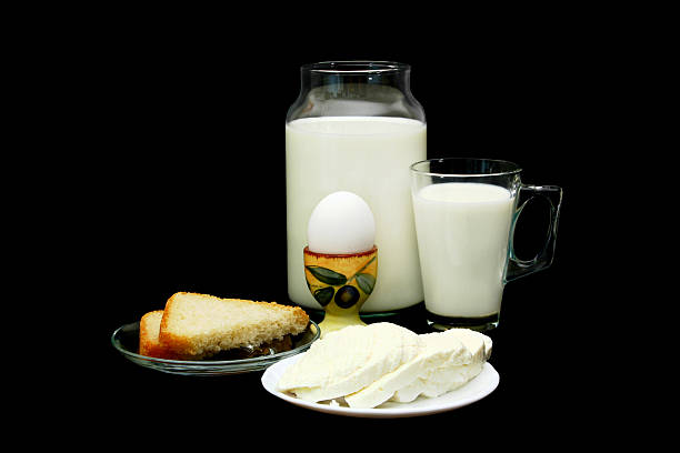 Italian breakfast stock photo