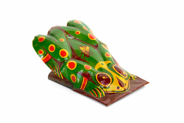 istock Vintage Tin Frog Toy 146786479