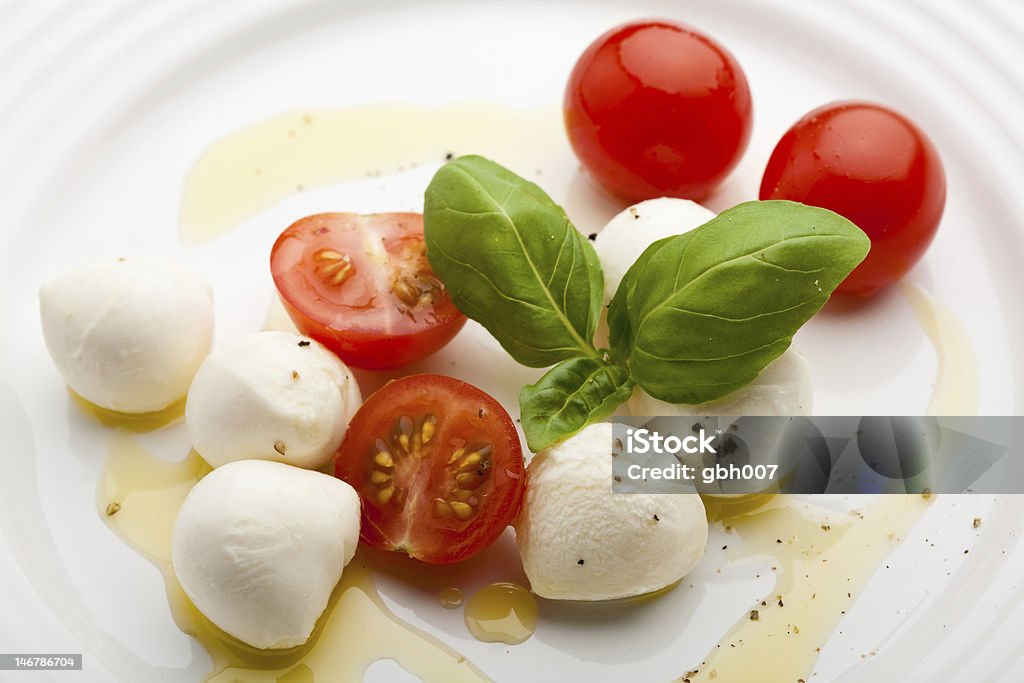 Salada Caprese - Royalty-free Alimentação Saudável Foto de stock