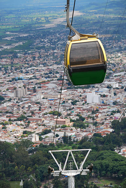 istock Cable car at Mount San Bernardo, Salta, Argentina 146786954