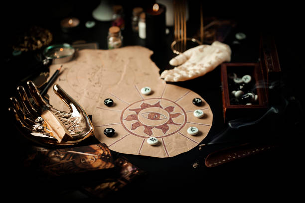 istock Astrological forecast astrology charts 1467870361