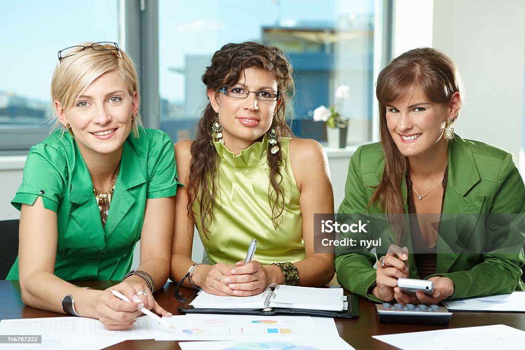 Equipe de businesswomen - Foto de stock de 20 Anos royalty-free