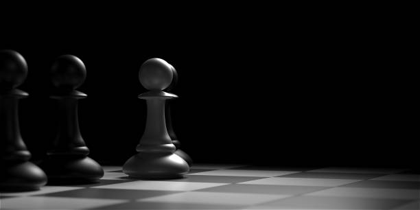 istock Chess pawn piece outstanding. Leadership concept 1467874246