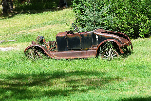 Rustic Car stock photo