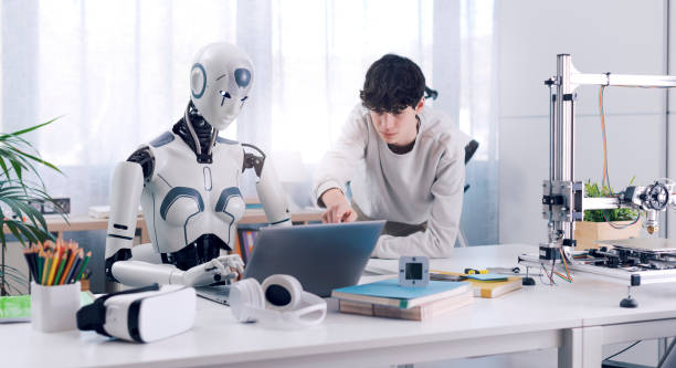 istock In the Future Every Child Will Have a Robot Friend 1467876981