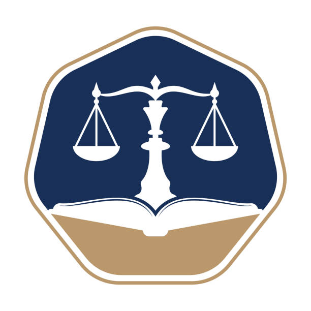 法律教育のロゴデザイン。 - stability law trust legal system点のイラスト素材／クリップアート素材／マンガ素材／アイコン素材