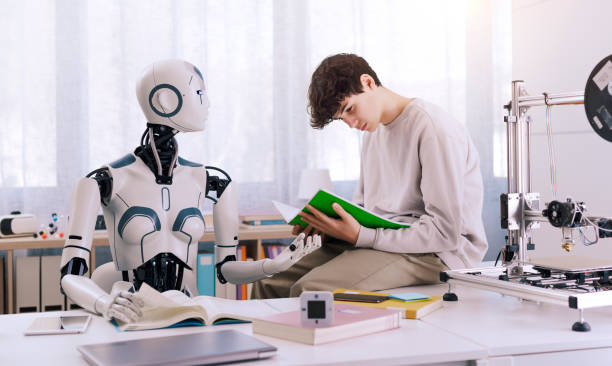 istock A Robot Teacher does not tire of repeating the lesson. 1467878031