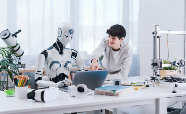 istock A friendly Robot always at your disposal. 1467878895
