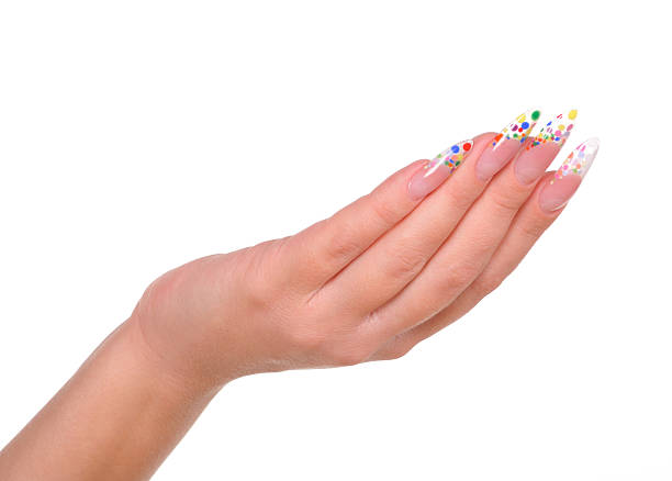 tips on a woman nails.