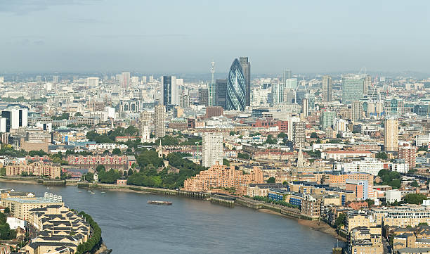istock London skyline as viewed from Canary Wharf 146788394