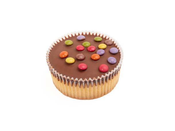 istock Muffins isolated on white background. Fresh muffins. 1467884572