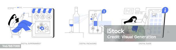 Free Services Abstract Online Services Abstract Concept Vector Illustrations Stock ...